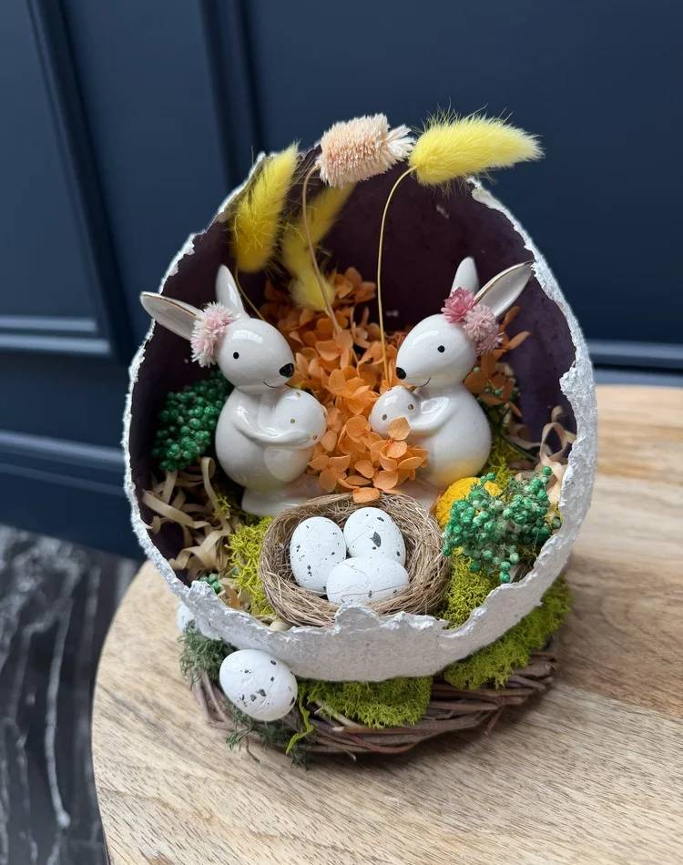 Easter composition "Eared morning"