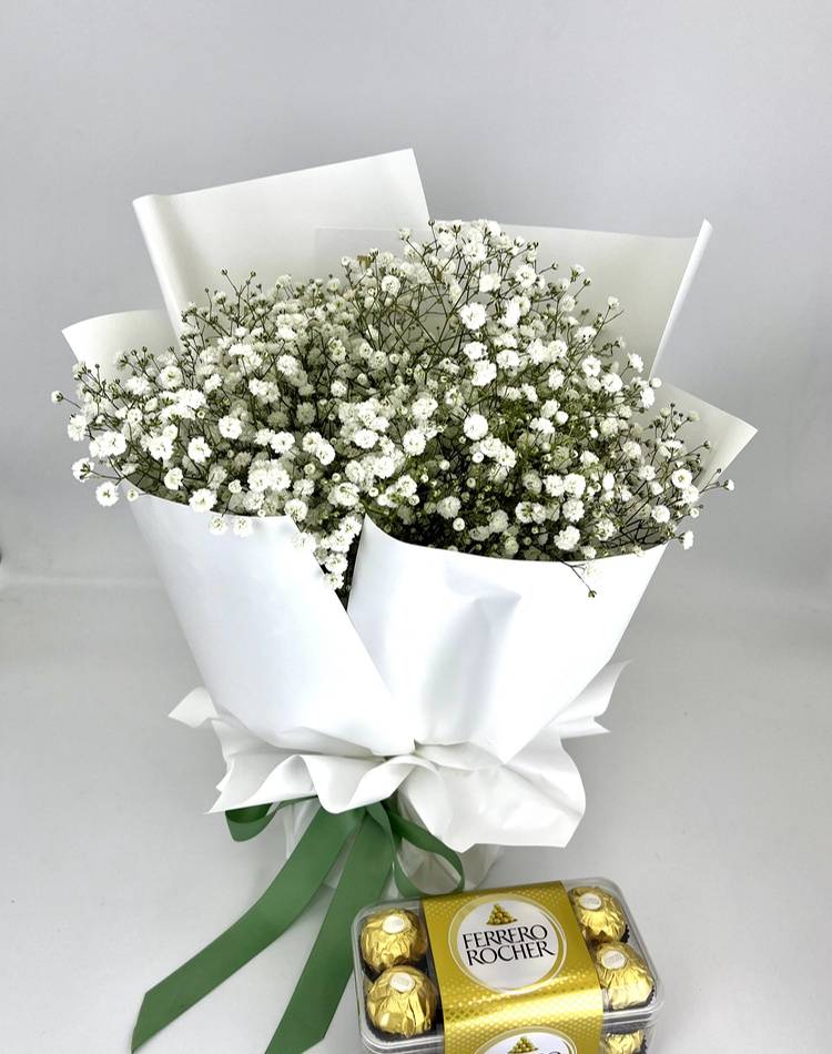 Bouquet "Snow White"