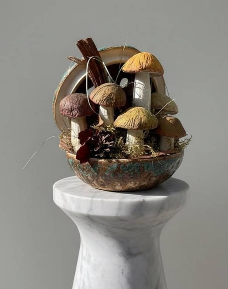 composition "Mushroom Carnival"