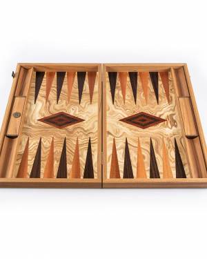 Handmade backgammon from Olive wood and Wenge, S - flowers delivery Dubai