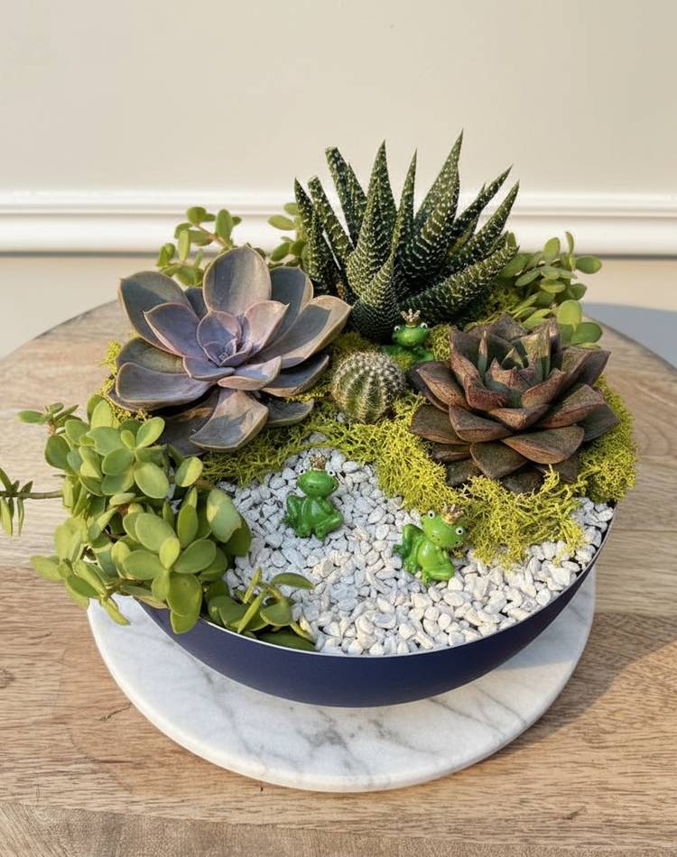 Composition of succulents №32