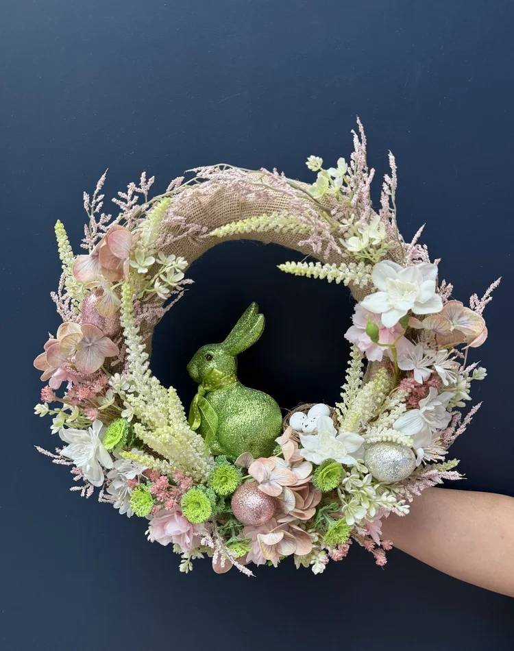 Easter wreath 