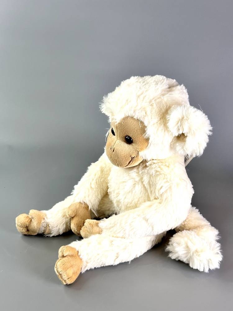 Soft toy Monkey Bernard white(40см)