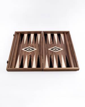 Handmade Walnut backgammon, L - flowers delivery Dubai