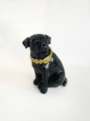 Statuette Dog black, 16 cm - flowers delivery Dubai