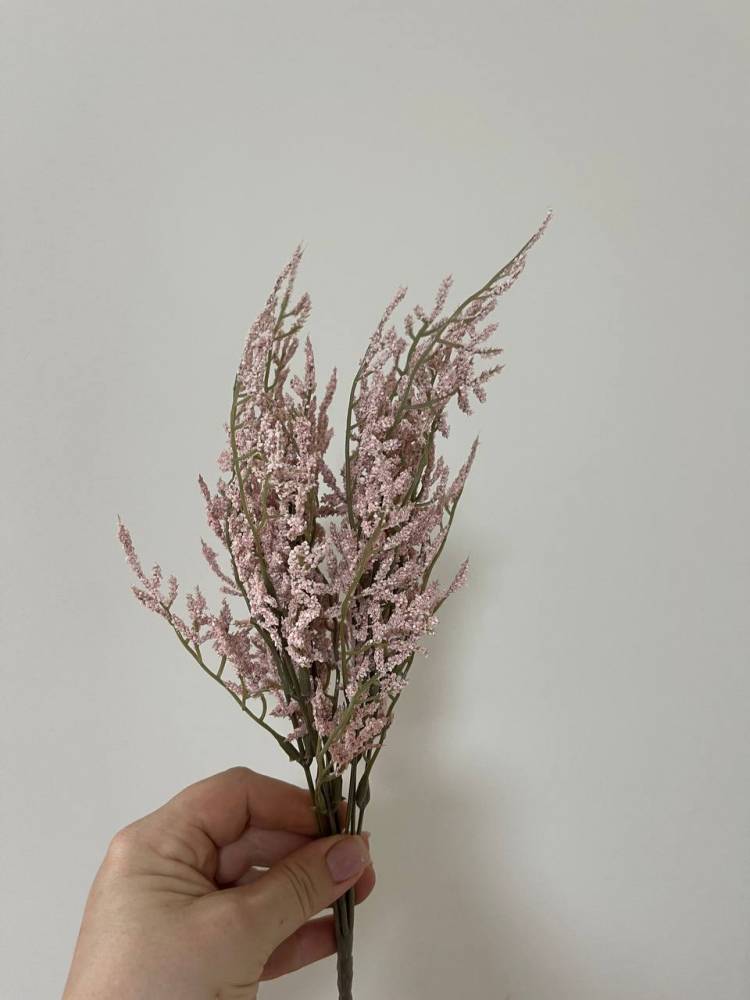 Limonium pink, artificial