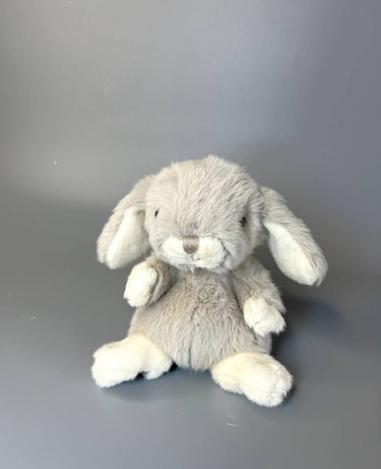 Soft toy Kanini pale blue bunny (15 см)
