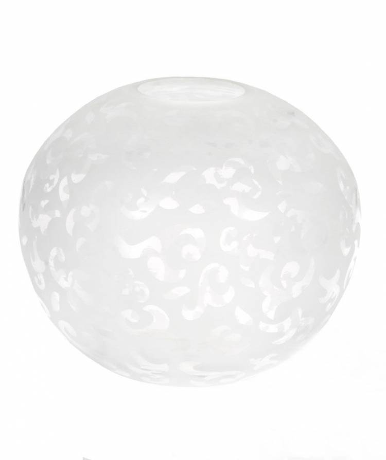 Vase Ball with ornament, 12 cm
