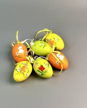 Set of 6 plastic Easter eggs - flowers delivery Dubai