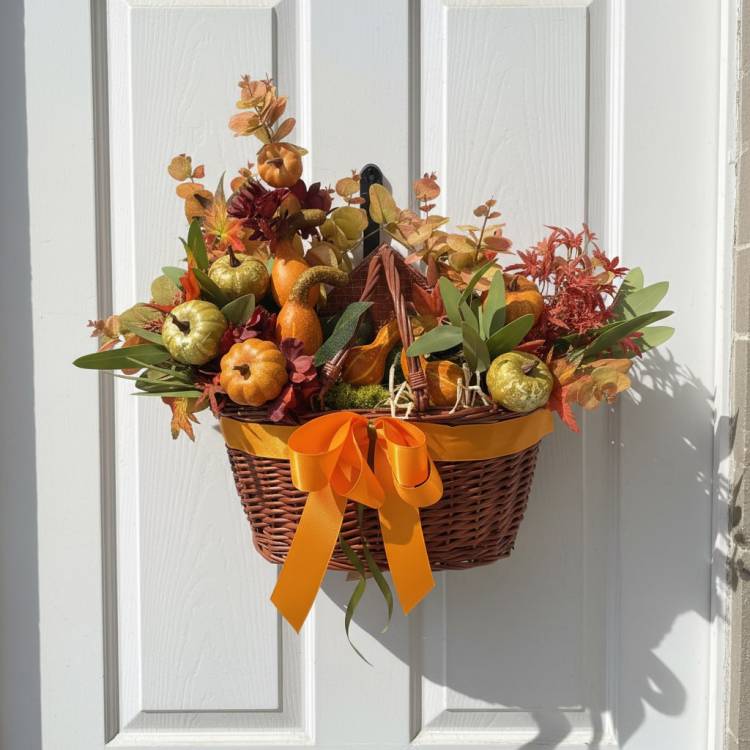 basket "Warm October"