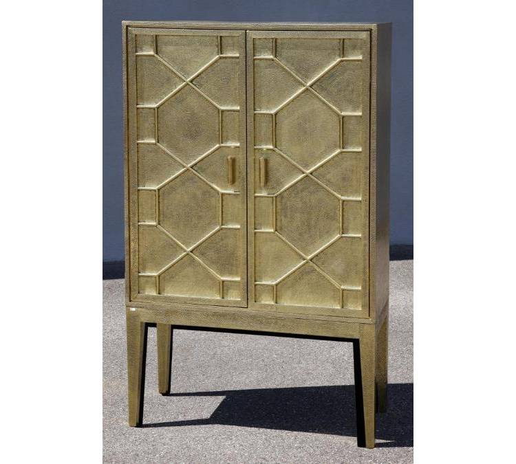 Cabinet metal brass