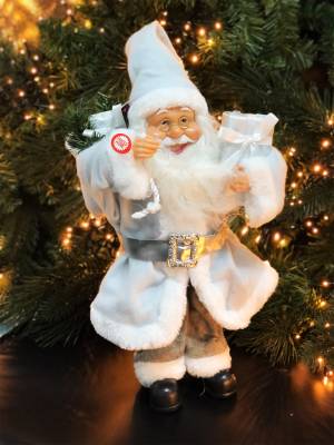 Christmas figurine Santa Claus with a gift, 15 ... - flowers delivery Dubai