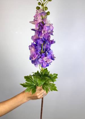 Delphinium purple silicone artificial - flowers delivery Dubai