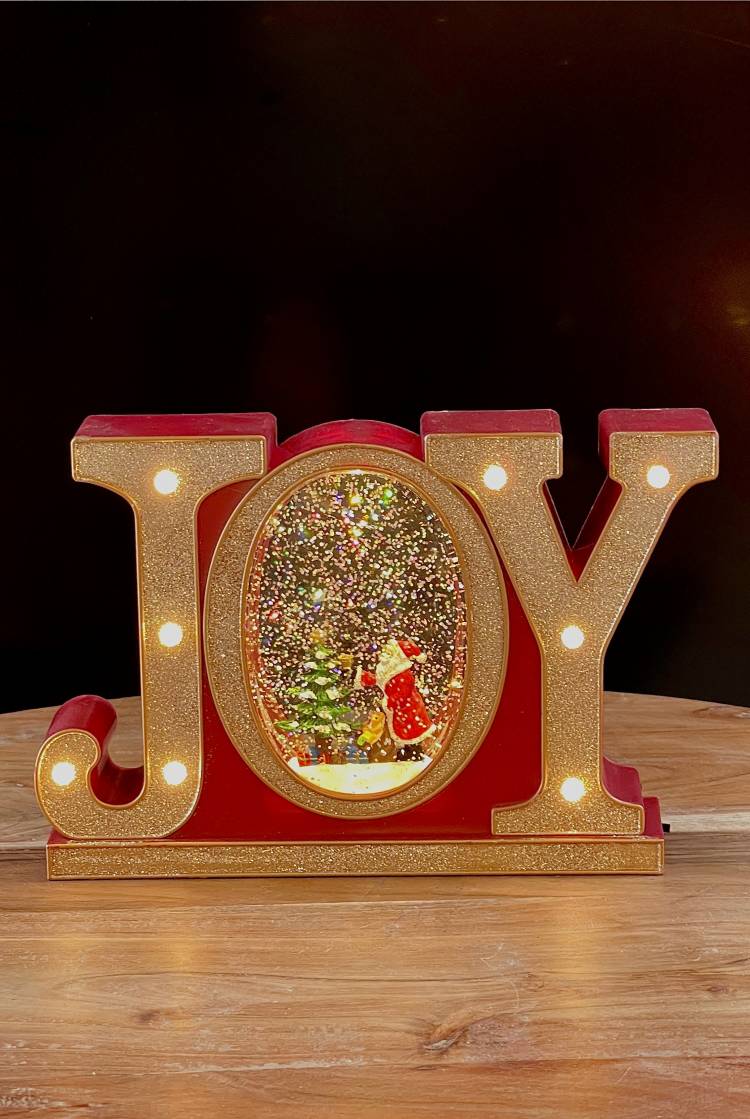 Joy santa water spinning, LED-Multicolor