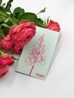 Branded greeting card No.2 - flowers delivery Dubai