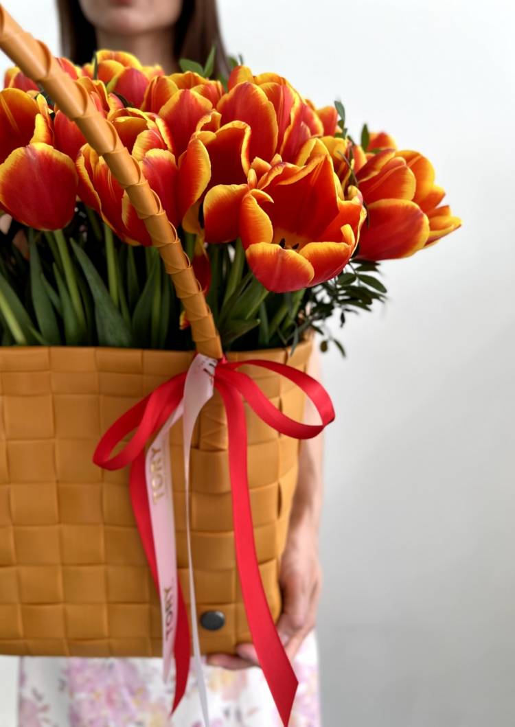 Tulips in a bag 