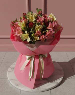 Bouquet 11 alstroemerias mix - flowers delivery Dubai