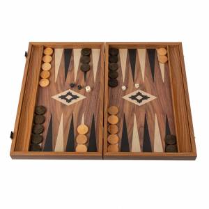 Handmade wooden backgammon from Wenge - flowers delivery Dubai
