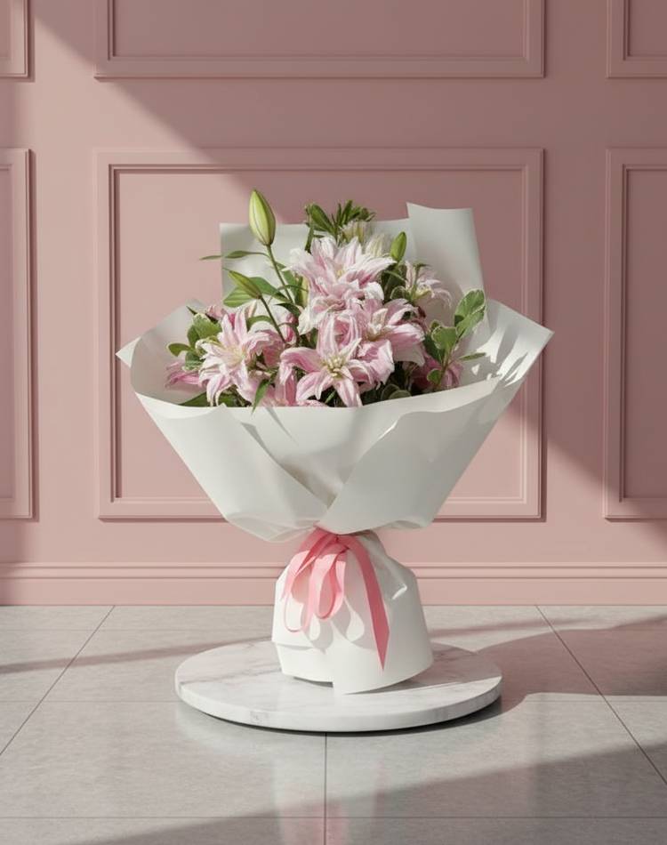 bouquet "Warmth and light"