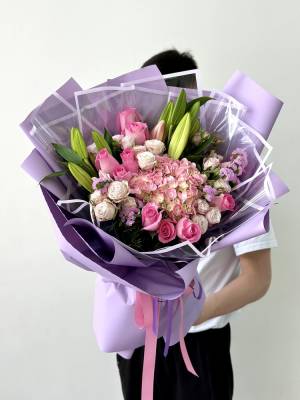 Лавандовая симфония - flowers delivery Dubai