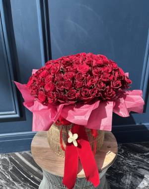 101 red roses 