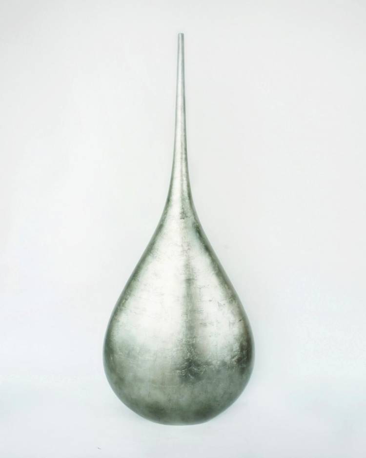 Decor Bottle Vase Matt Grey 121 cm