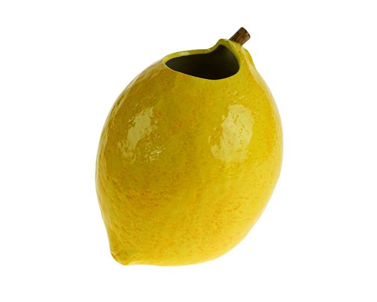 Vase Lemon, yellow, L