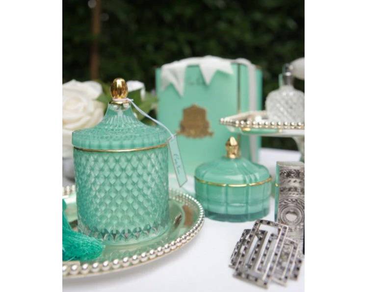 Scented candle Art Deco Persian lime and tangerine, 185 g