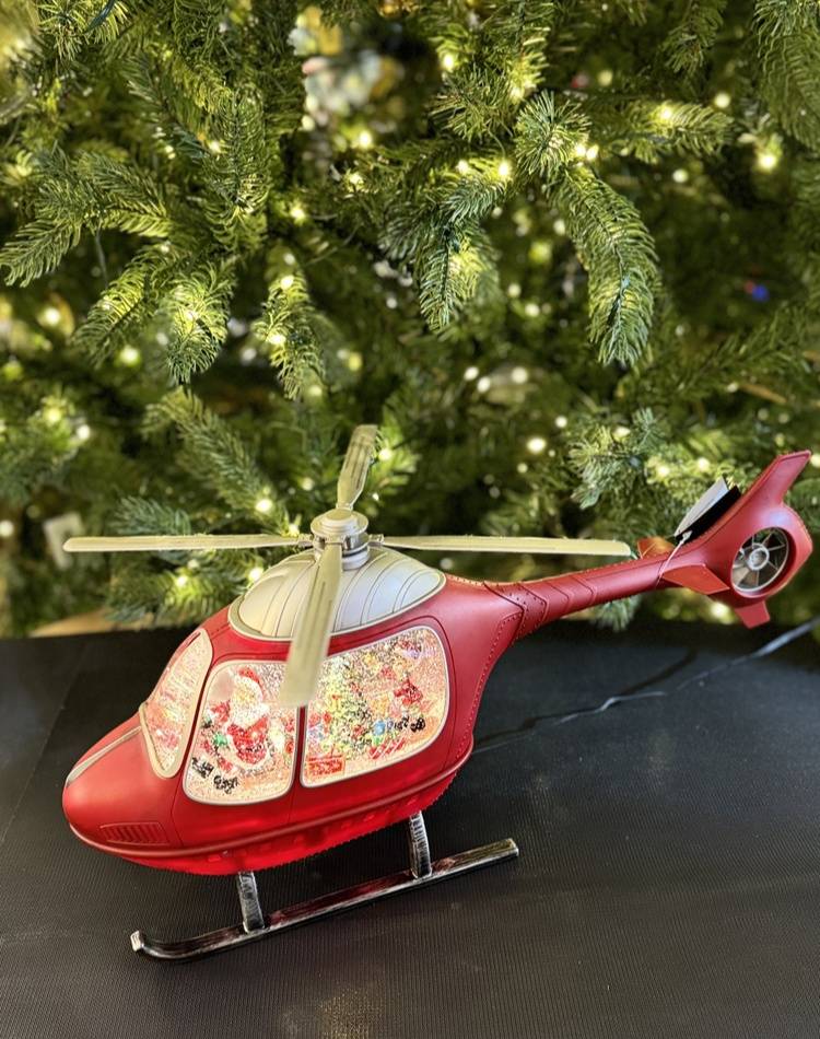 Helikopter waterspinning LED