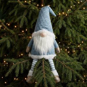 Gnome beard 58cm, LED-blue - flowers delivery Dubai