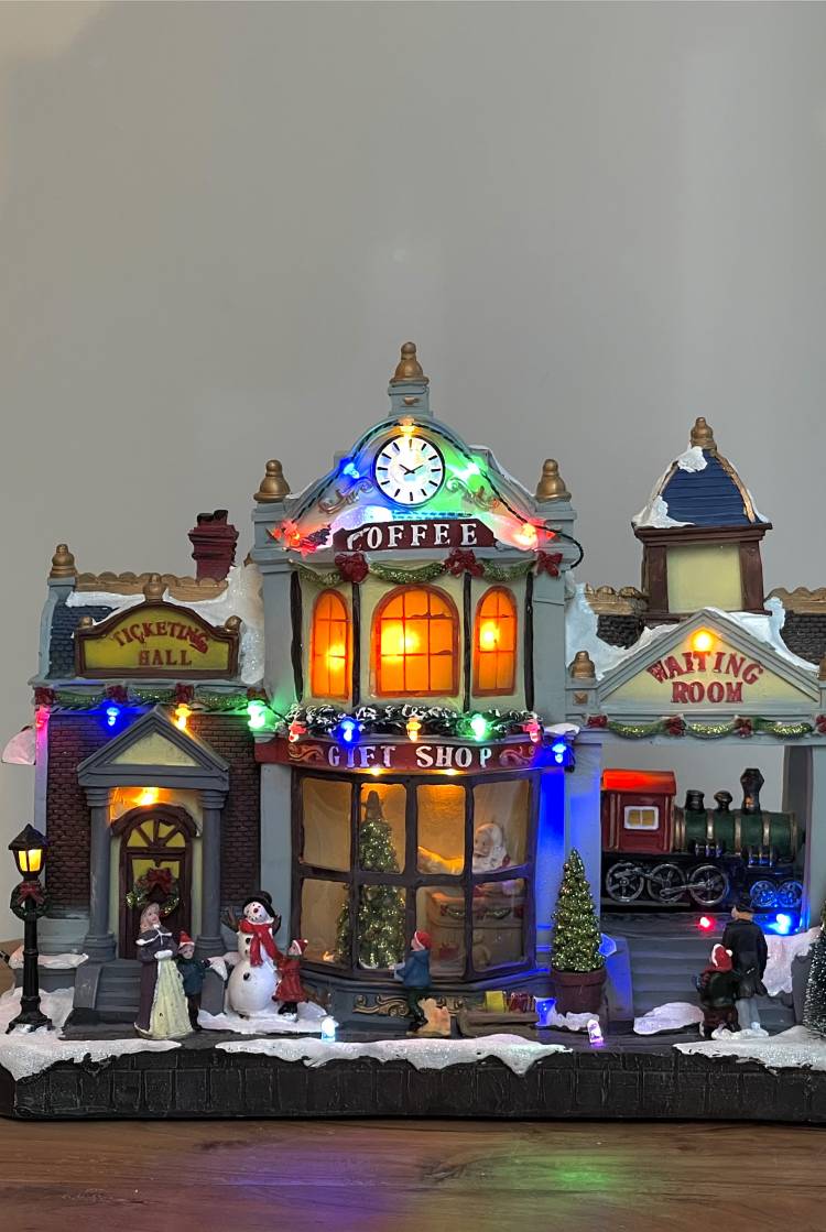 Gift shop station animated, LED