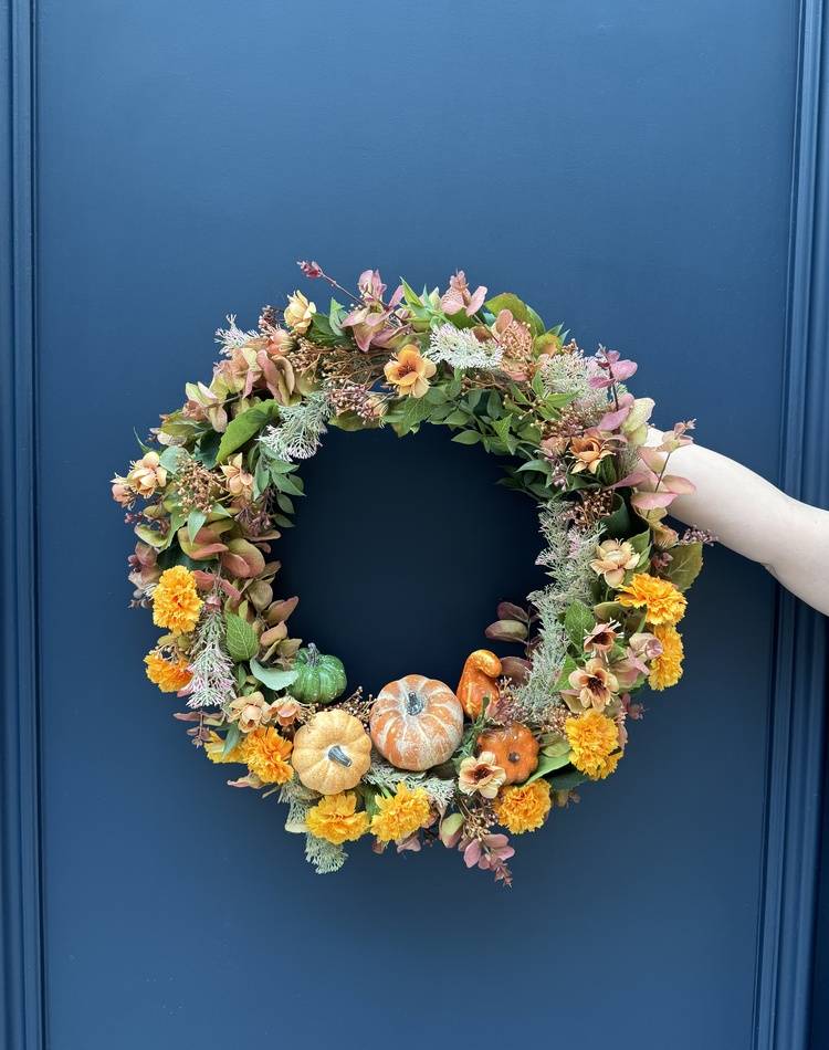 "October Tenderness" wreath