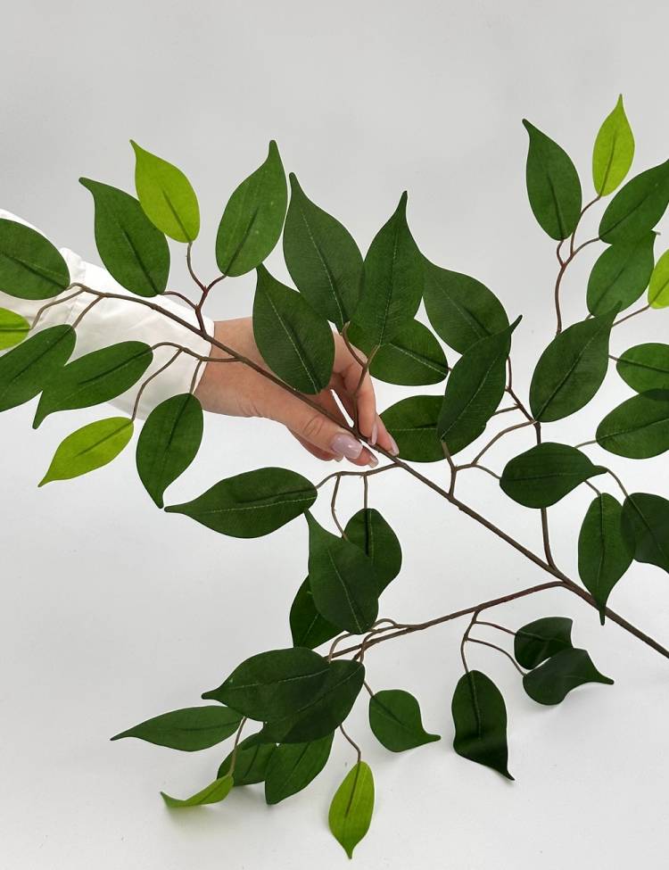 Ficus 3 branches, artificial