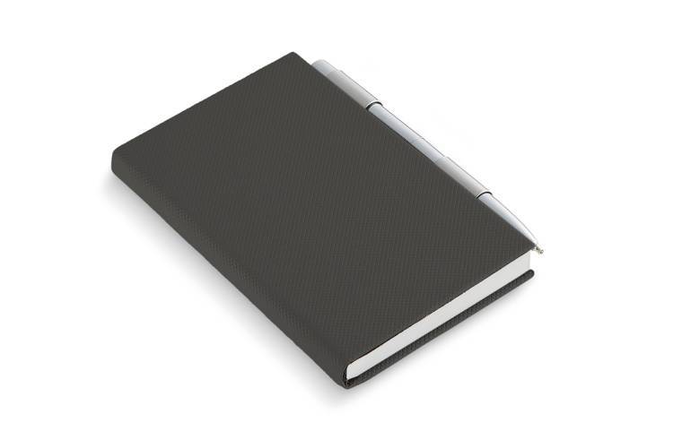 Todd Notepad with Pen, Gray
