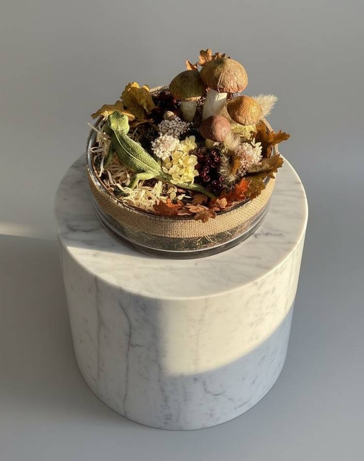 composition "Forest guardian of mushrooms"