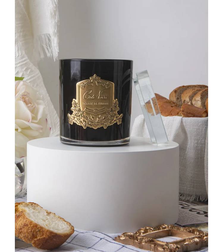 Scented candle French Morning Tea GOLD, 75 g