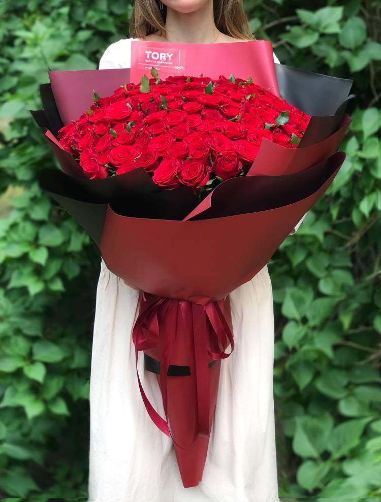 Bouquet of 151 red roses