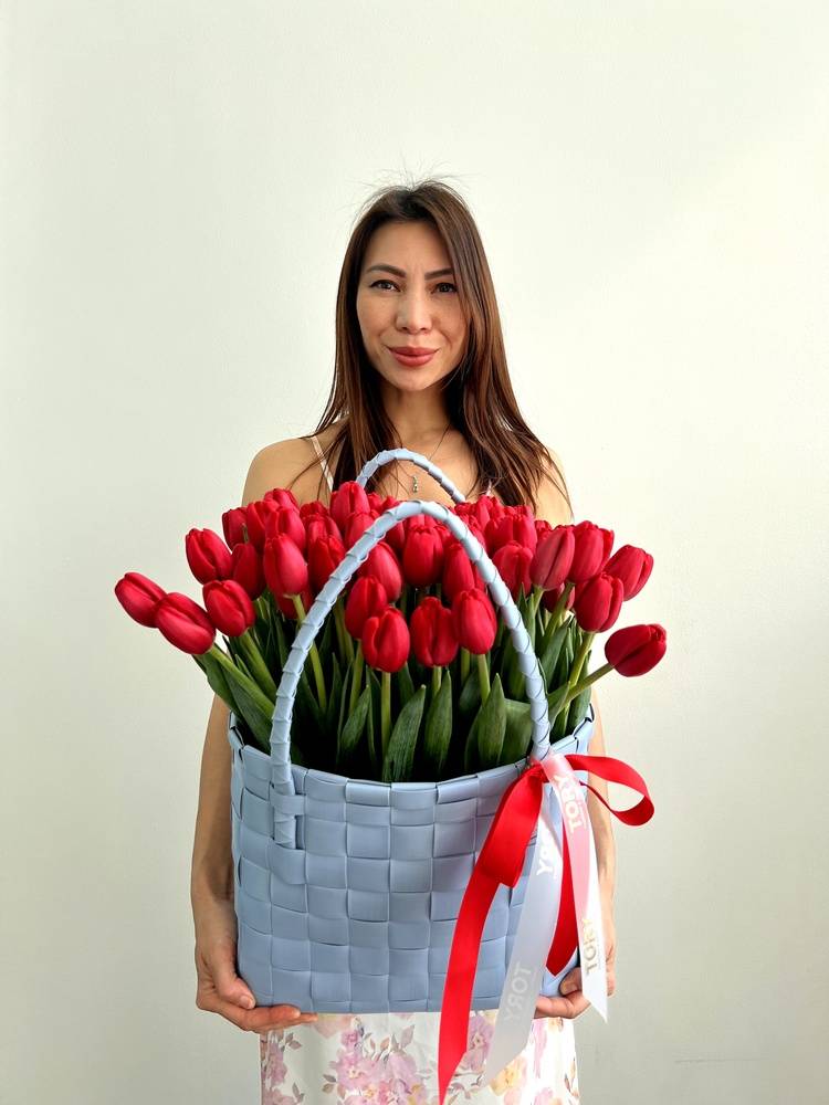 Tulips in a bag "Fiery Passion"