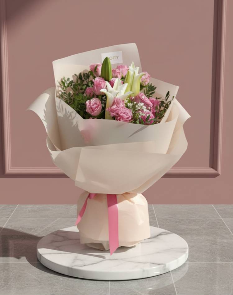 Bouquet "Care and Warmth"