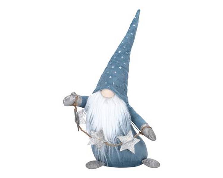 Gnome  star 52cm, LED-blue