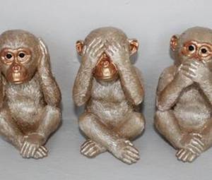 Statuettes set of Monkey 