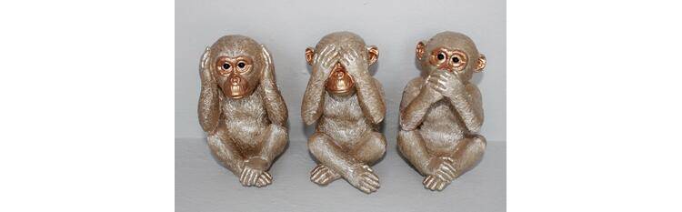 Statuettes set of Monkey 