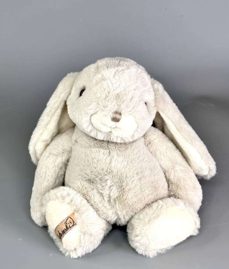 Soft toy Cute bunny  Kanini pale blue, 25 см