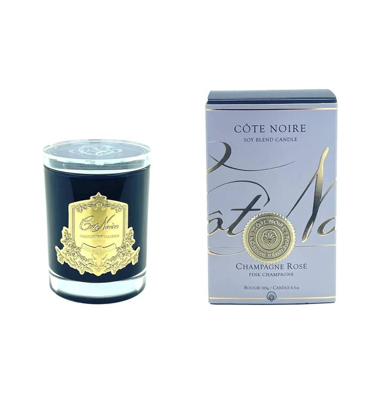 Scented candle Pink Champagne GOLD, 185 g