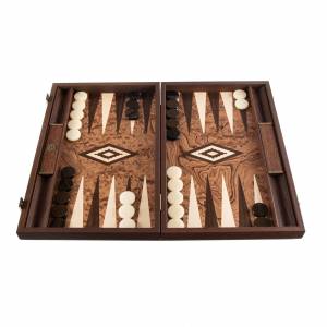Backgammon handcrafted in Walnut and Wenge - flowers delivery Dubai