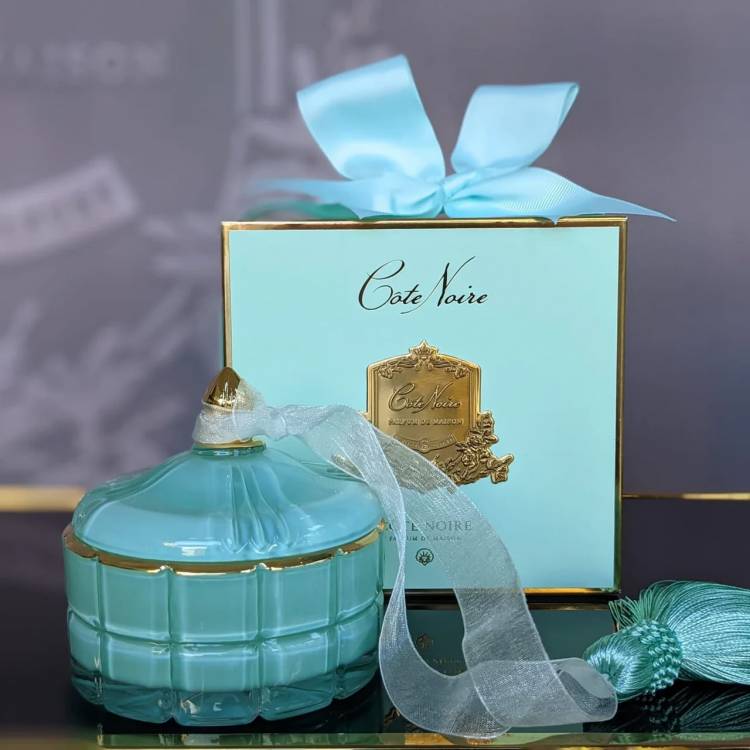 Scented candle Art Deco Persian lime and tangerine, 185 g