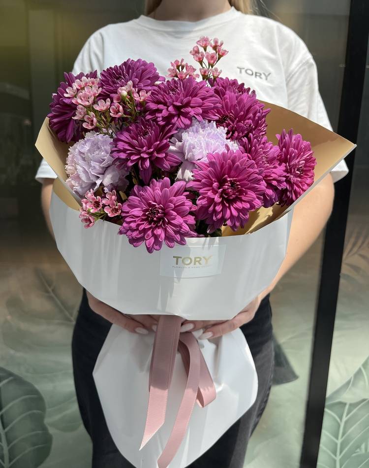 Bouquet "Pink heather"