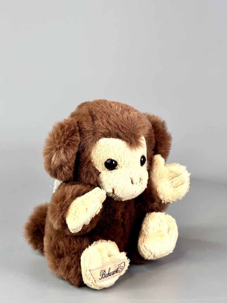 Soft toy Monkey Bernard brown (15см)