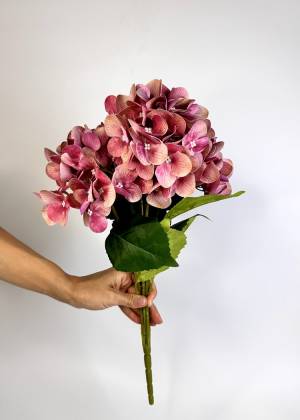 Hydrangea dark pink, artificial - flowers delivery Dubai