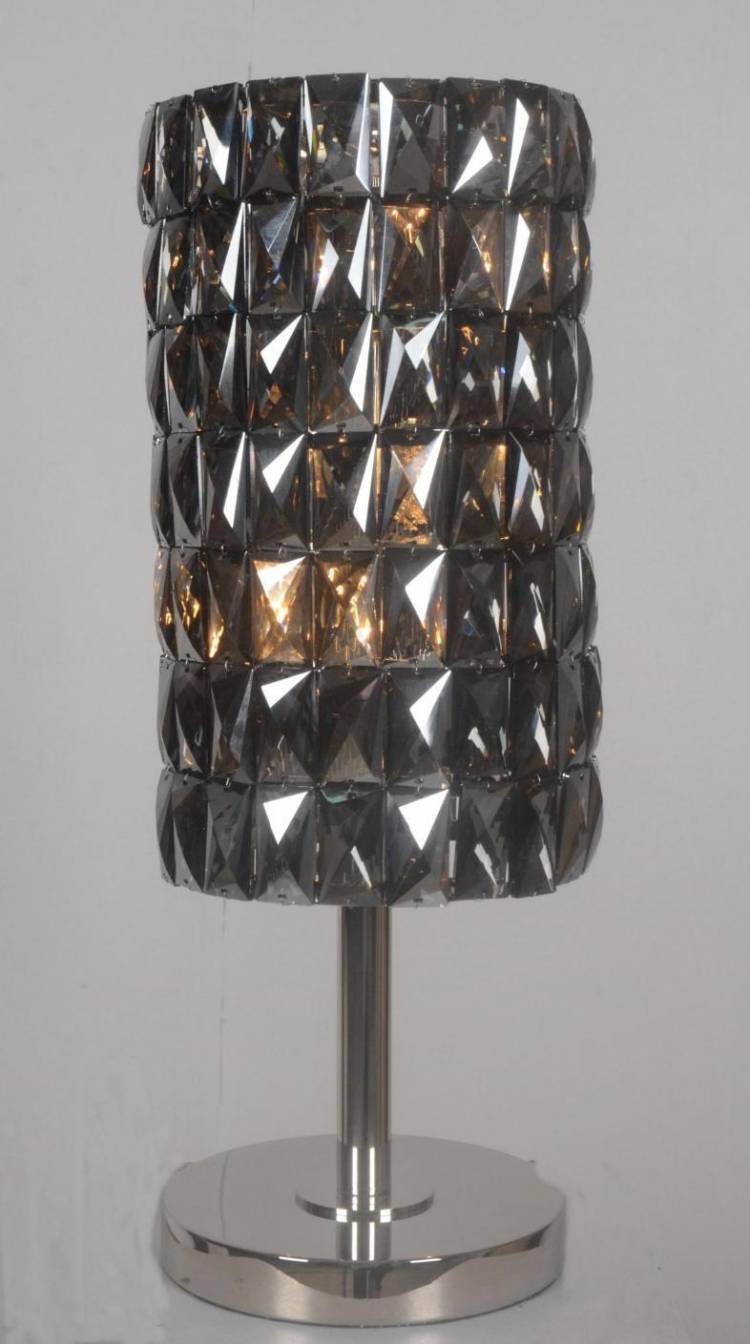 Floor lamp "Crystals" gray small